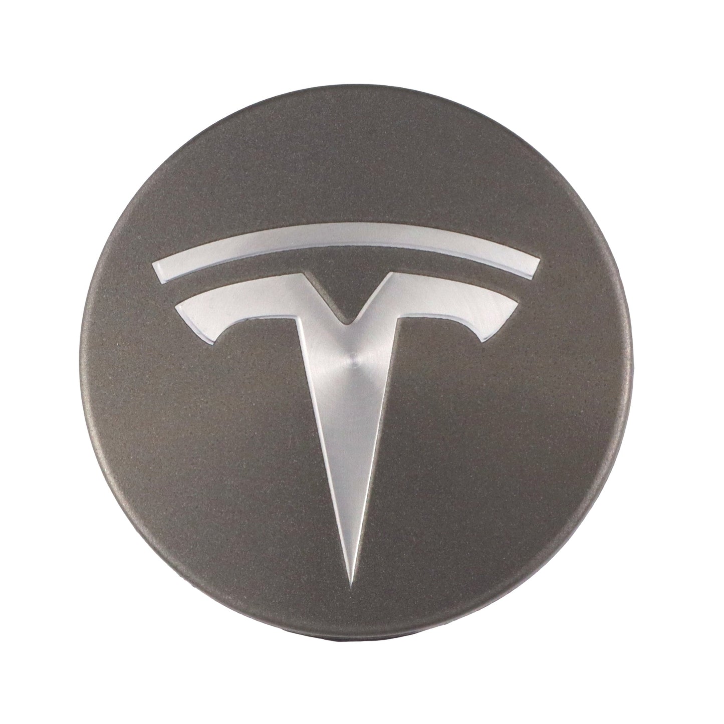 Hub Caps Compatible with Tesla Model S / 3 / X / Y – Grey Finish (Set of 4)
