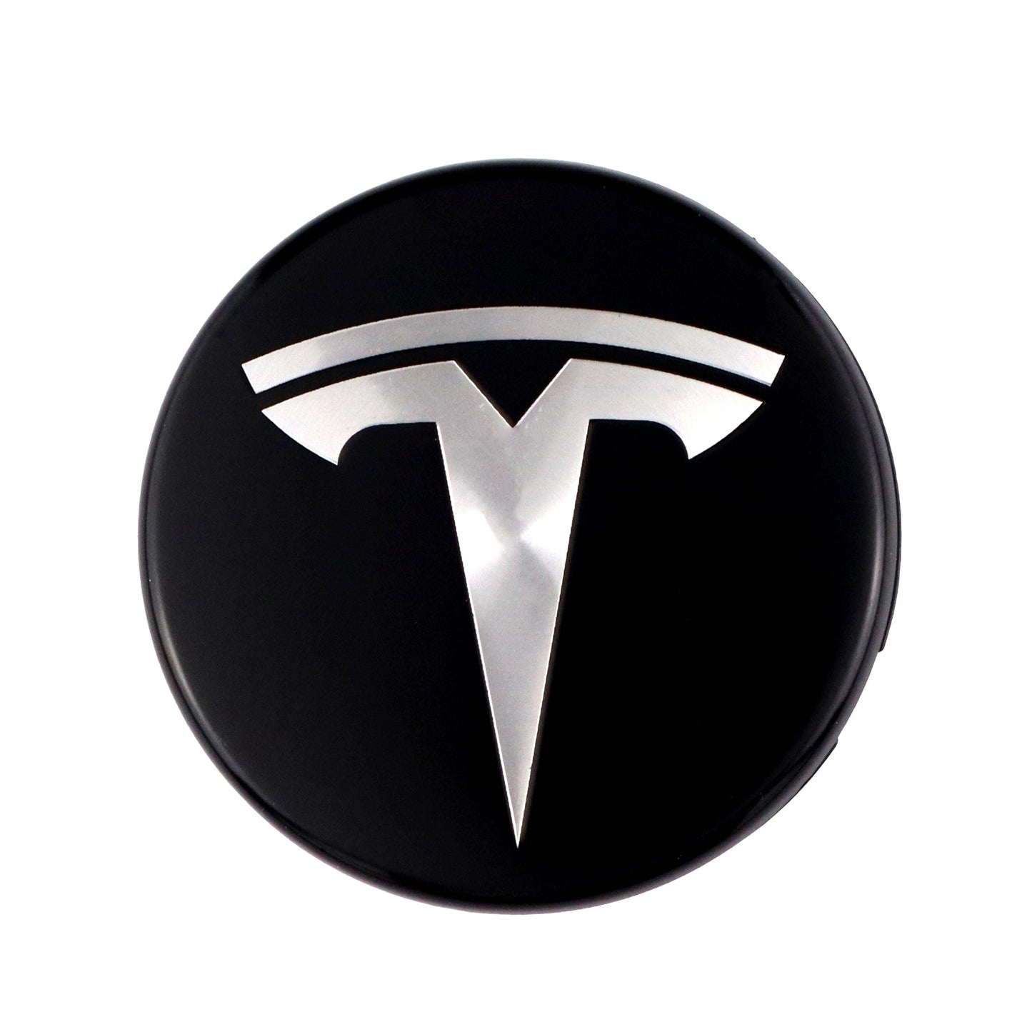 Hub Caps Compatible with Tesla Model S / 3 / X / Y – Black Chrome Finish