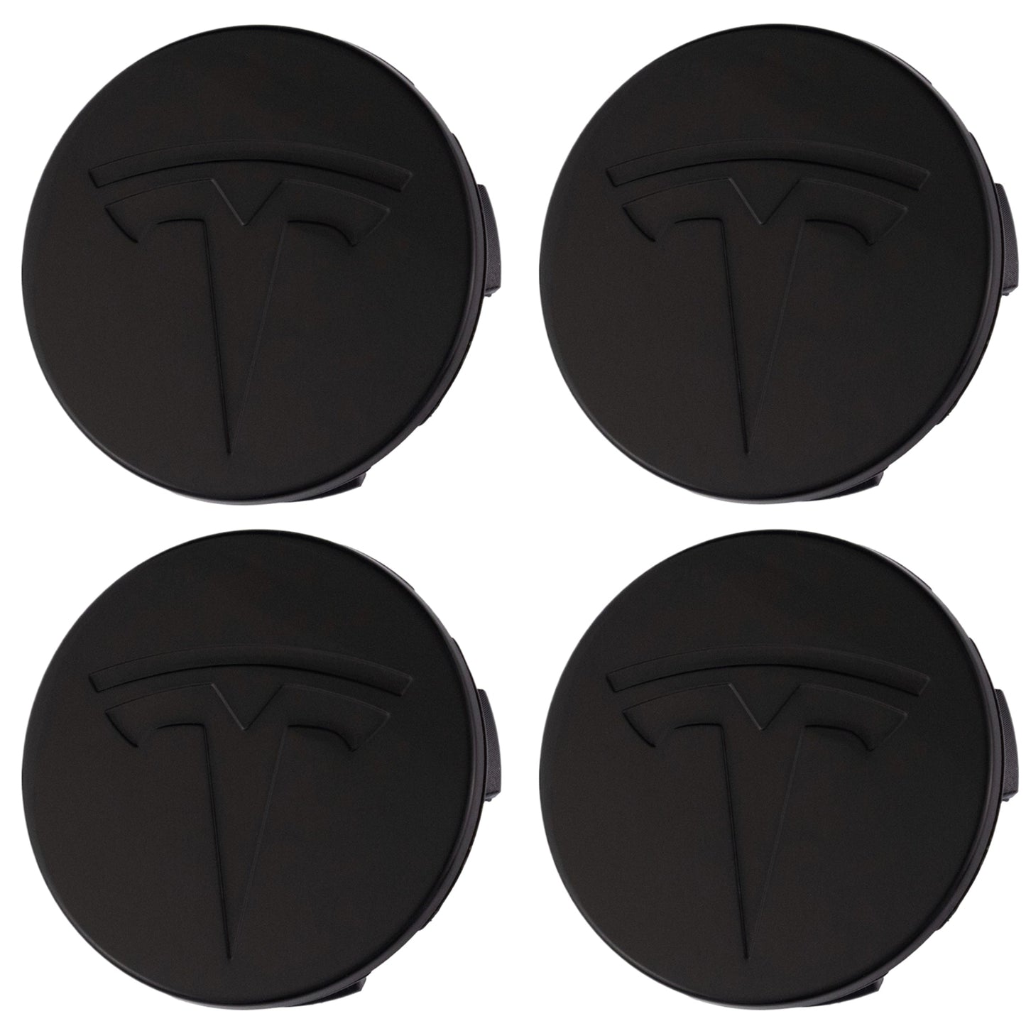 Tesla Hub Caps | Gloss Black
