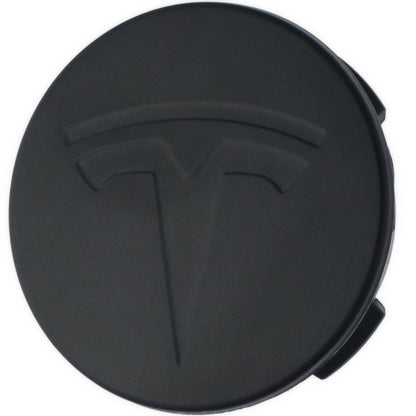 Tesla Hub Caps | Matte Black